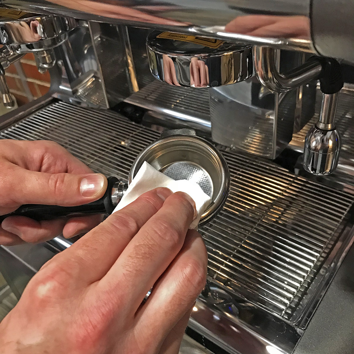Приготовление espresso